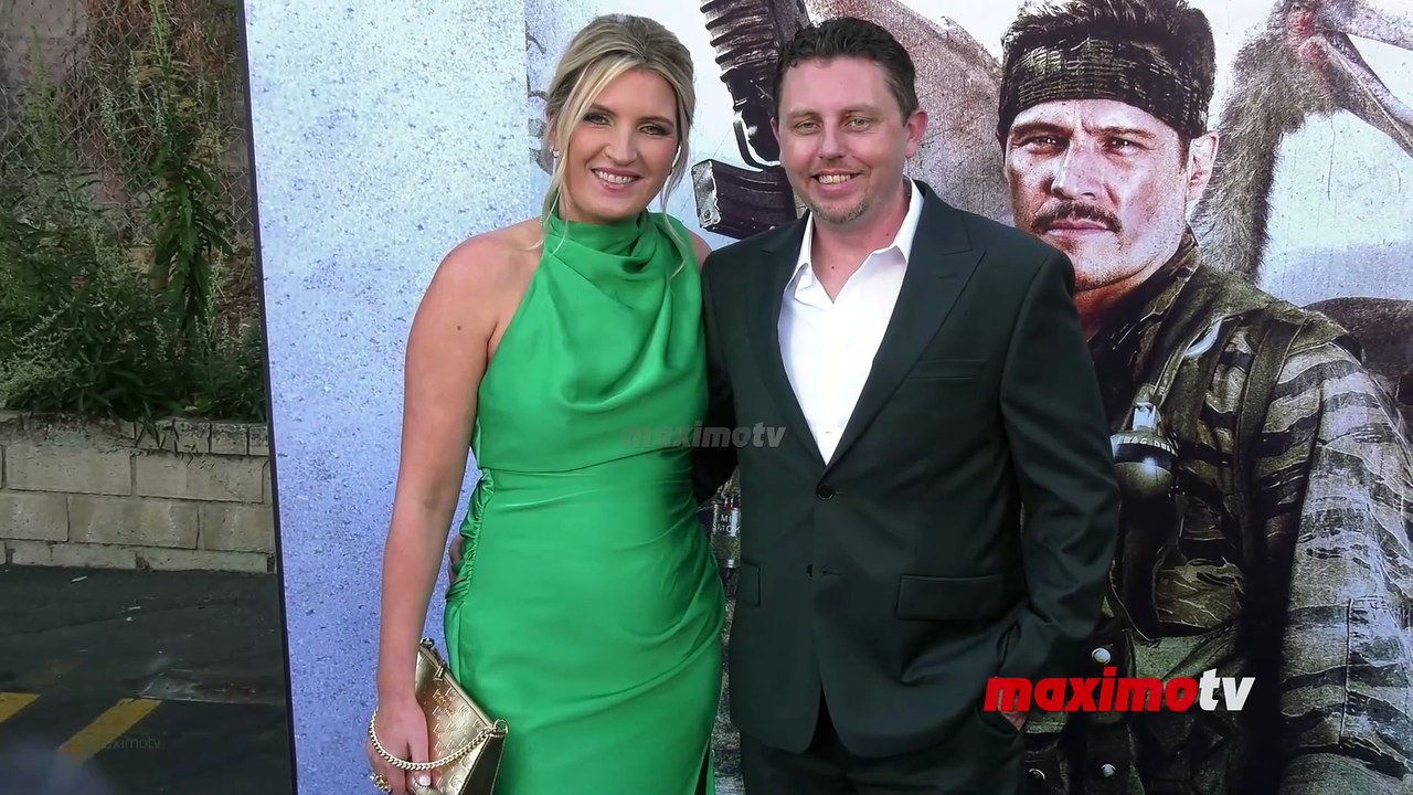 Film director Luke Sparke attends the premiere of "Primitive War" in Los Angeles