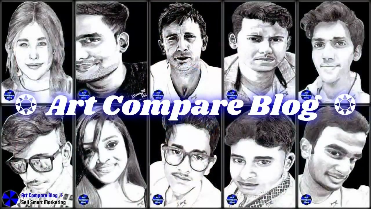 Realistic Pencil Portrait Sketches-Biswajit Pal-1 #artcompareblog