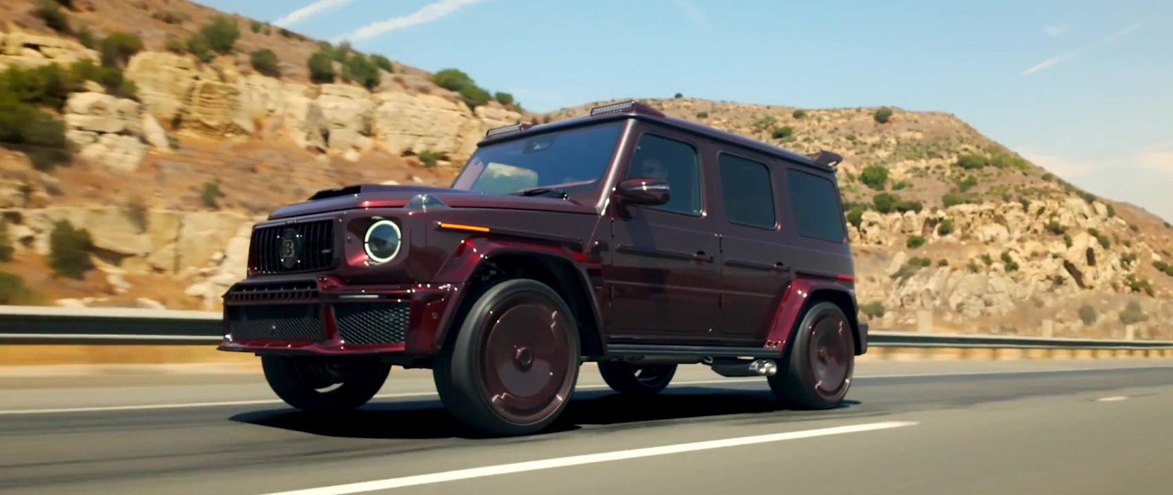The BRABUS 800 DEEP RED - Based on the current Mercedes-AMG G 63 W 465 series