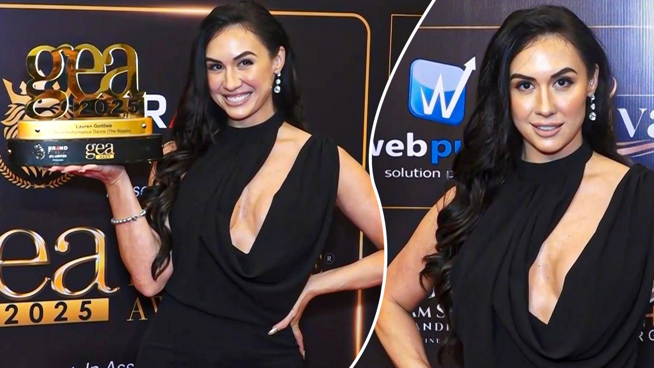 Glam Queen Lauren Gottlieb Wins Hearts In Black At Global Excellence Awards 2025