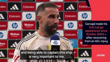 Becoming Real Madrid captain 'a reward' for my work - Carvajal