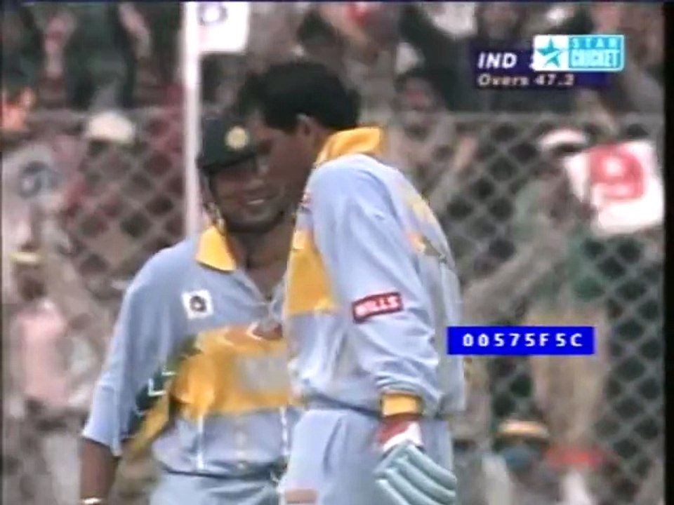 1996 CWC 24th Match India v Sri Lanka at Delhi