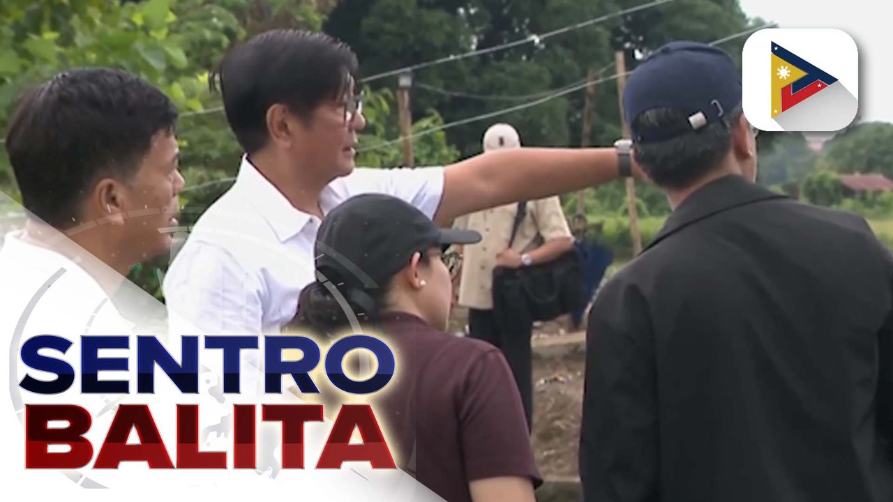 PBBM, nagalit sa totoong lagay ng isinumbong na reinforced concrete riverwall project sa Baliuag, Bulacan; Pangulo, tiniyak na papanagutin ang mga sangkot sa maanomalyang proyekto | ulat ni Kenneth Paciente