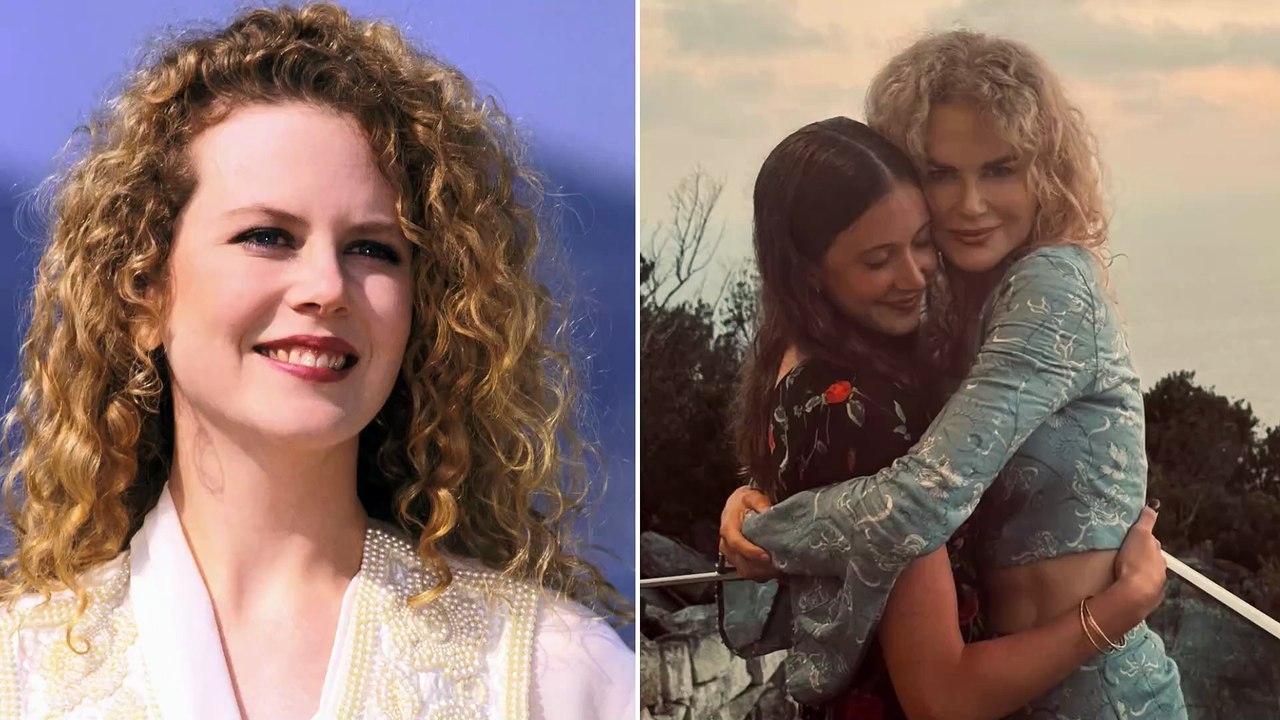 Nicole Kidman torna ai capelli ricci in vacanza. Come negli Anni '90