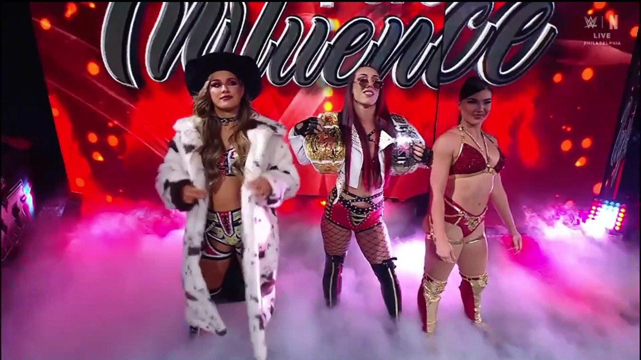 Fatal Influence (Jacy Jayne, Fallon Henley & Jazmyn Nyx) vs. The Elegance Brand (Ash by Elegance, Heather by Elegance & M by Elegance) - Masha Slamovich Special Guest Referee - NXT August 19, 2025