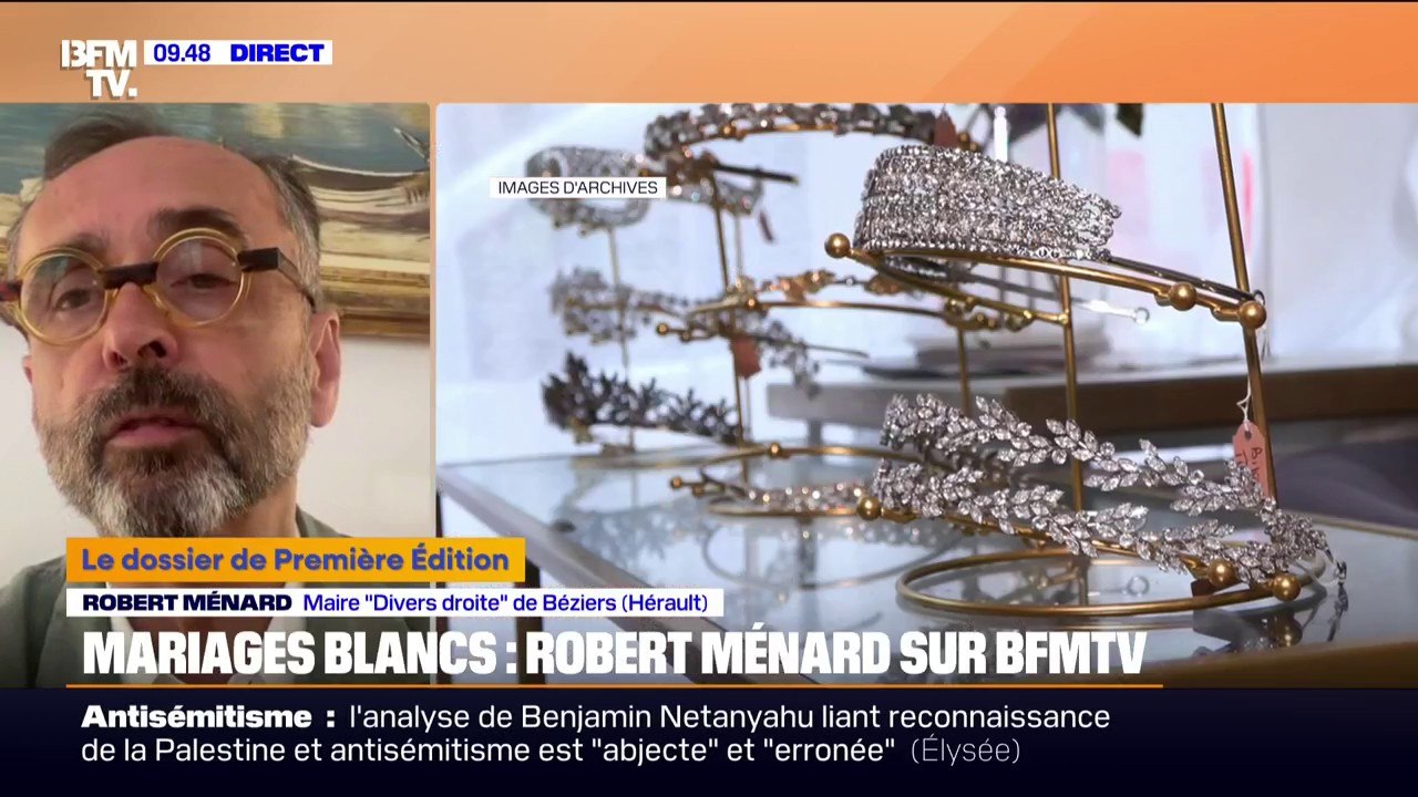 "Ça ne va pas assez loin": Robert Ménard, maire (DVD) de Béziers, réagit à la circulaire sur les mariages blancs envoyée aux parquets par Gérald Darmanin