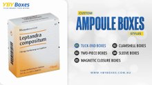 Custom Ampoule Boxes Australia | Secure, Stylish & Branded Packaging Solutions