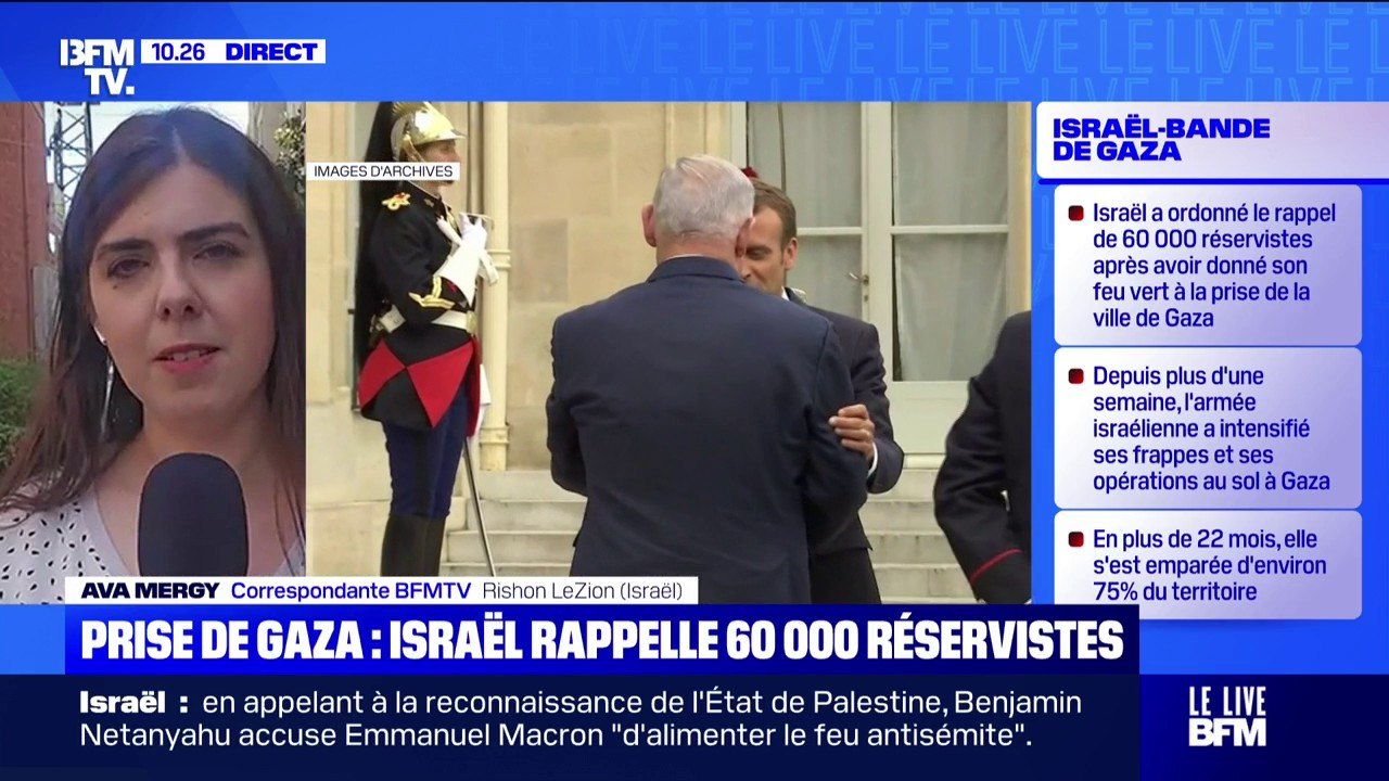 Israël rappelle 60.000 réservistes pour prendre le contrôle de la ville de Gaza