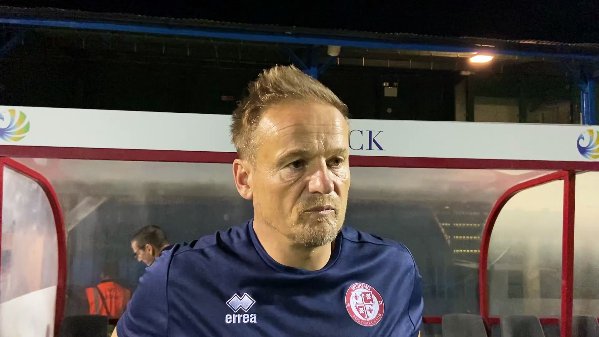 Woking manager Neal Ardley post-Wealdstone