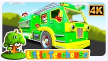 Wheels on the Fire Truck | Nursery Rhymes & Kids Songs for Children | Wheels on the Bus