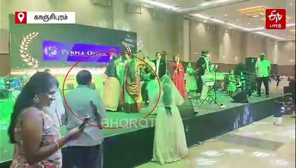 திருமண விழாவில் நடனமாடிக் கொண்டிருந்த பெண்ணுக்கு இப்படியா நடக்கணும்!