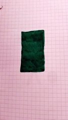 Asciugamano verde fai da te per barbie