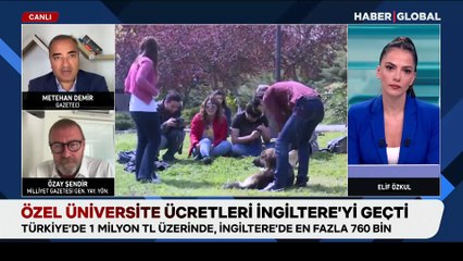 Özel üniversite ücretleri İngiltere’yi geçti