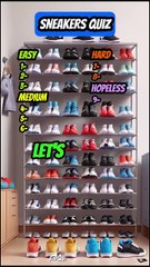 Only True Sneaker Fans Will Ace This Quiz! #shorts #quiz #trivia