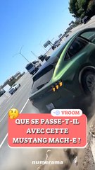 Incroyable incident : Crash mystérieux d'une Ford Mustang Mach-E électrique 🚗