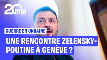 Guerre en Ukraine : Macron plaide pour une rencontre Zelensky-Poutine à Genève