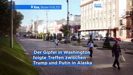 Kyjiwer Bürger reagieren auf Selenskyj-Trump-Gespräche