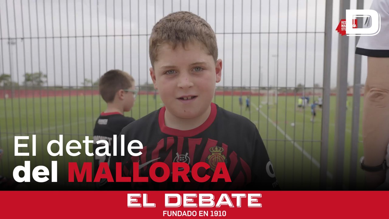 El detalle del Mallorca con el niño que se hizo viral por llorar tras el escándalo arbitral ante el Barça