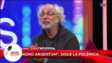 El cruce entre Gabriel Levinas y Diego Recalde por el éxito de Homo Argentum.