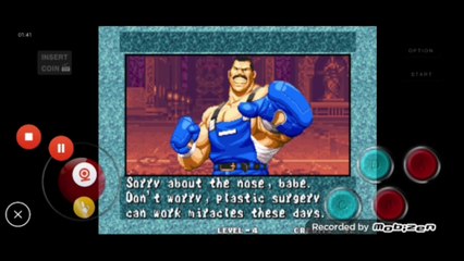 Fatal Fury 3 Franco Bash vs Blue Mary luta completa