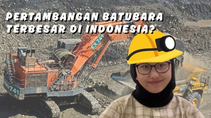 Wajah Tambang Batubara Terbesar di Indonesia