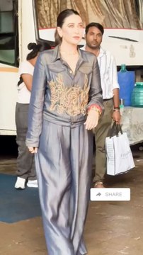 Bollywood Actress Karishma Kapoor arrived at Flimcity Mumbai 🔥🥰❤️ #karishmakapoor #bollywood #actresses #actressreels