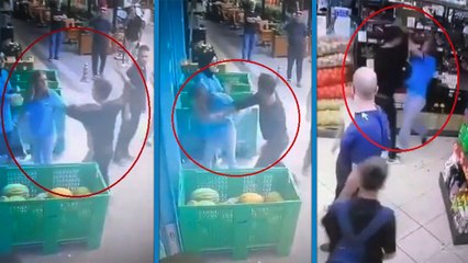 Eski sevgilisini çalıştığı markette darbedip, müşteriyi bıçakladı; adli kontrolle serbest bırakıldı