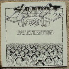 Sandoz - Pay Attention 1971 UK Hard Rock, Psych Blues