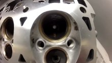 Soda Blasting  Cylinder Head (1 Visual Inspection)
