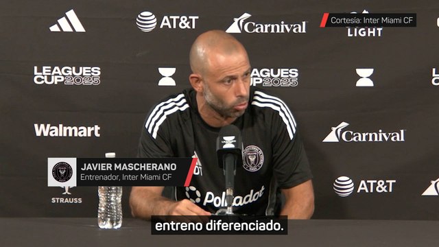RUEDA de PRENSA de JAVIER MASCHERANO previa al INTER MIAMI vs TIGRES