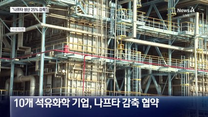 위기의 석유화학 “나프타 생산 25% 감축”