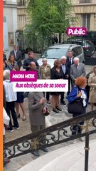 Macha Meril aux obsèques de sa soeur en la Cathédrale Saint-Alexandre-Nevsky