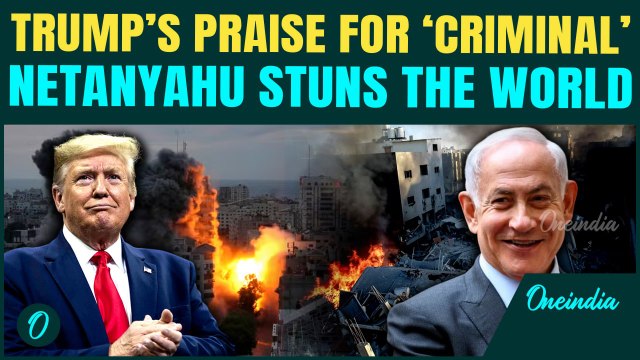‘A War Hero’| Trump’s SHOCKING Compliment for Netanyahu even as ICC wants him for WAR CRIMES in Gaza