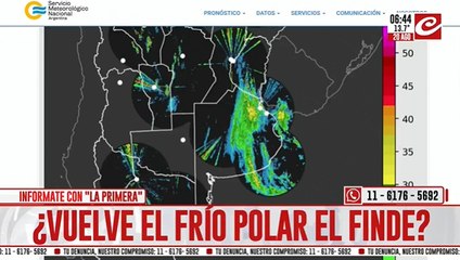 Tras el paso de la ciclogénesis.... ¿vuelve el frío polar a la ciudad?