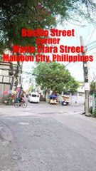 Basilio Street corner Maria Clara Street in Malabon City, Philippines