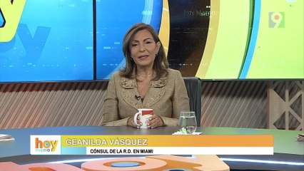 Contundentes declaraciones de Geanilda Vásquez en Hoy Mismo
