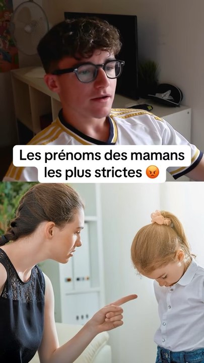 Les prénoms des mamans les plus strictes 😡 #prenom #prénom #prenoms #maman #classement