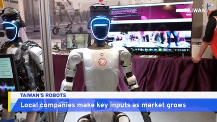 Humanoid and Industrial Robots Featured at Taipei Showcase