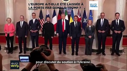 Donald Trump a-t-il obligé les dirigeants européens à faire la queue devant son bureau ?