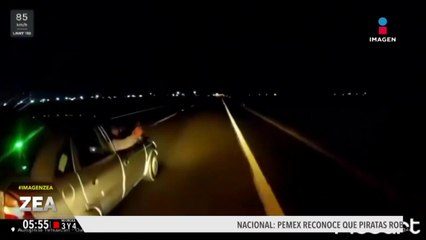 ¡Nuevo modus operandi! Delincuentes disparan a cabina y usan láser