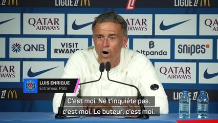 PSG - Après le raté de Dembélé sur penalty, Luis Enrique ironise : “Le buteur, c’est moi !”