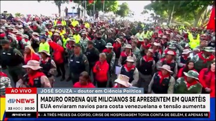 Manobra dos EUA contra Venezuela visa intimidar Maduro?