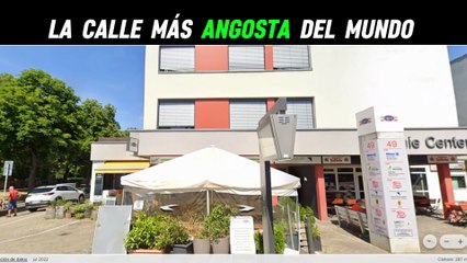 La Calle Más Estrecha del Mundo  |  La Spreuerhofstraße en Reutlingen, Alemania.