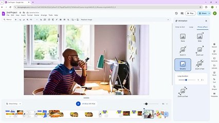Google Vids - Lesson 22 - Using Photo Effect