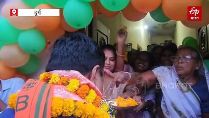 मंत्री गजेंद्र यादव का अहिवारा में भव्य स्वागत, घर पर जुटी समर्थकों की भीड़