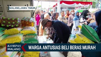 Warga Antusias Berburu Beras dengan Harga Murah!