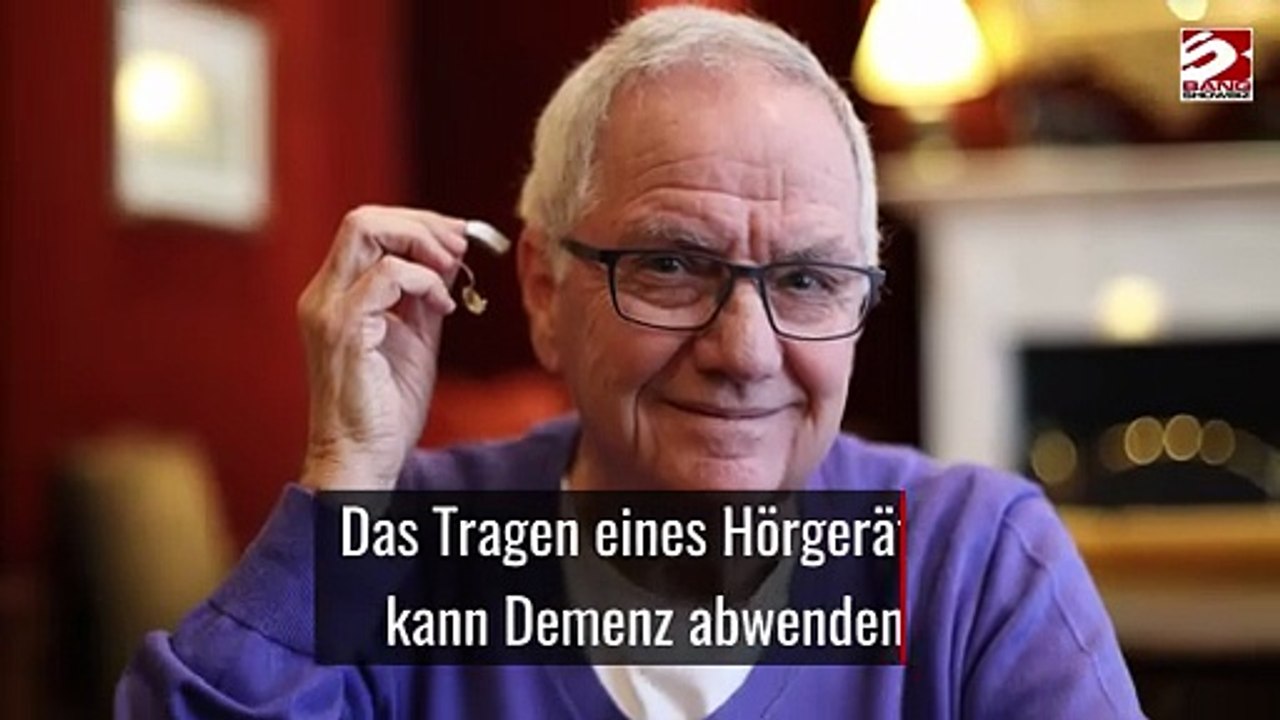 Das Tragen eines Hörgeräts kann Demenz abwenden