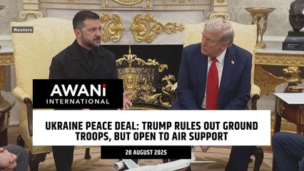 Ukraine peace deal: Trump rules out ground troops, but open to air support