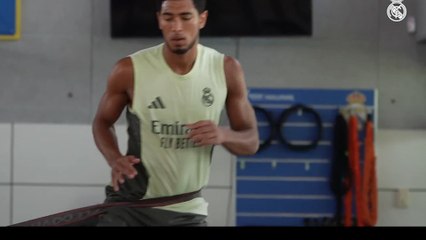 What you didn't see from Real Madrid's training session