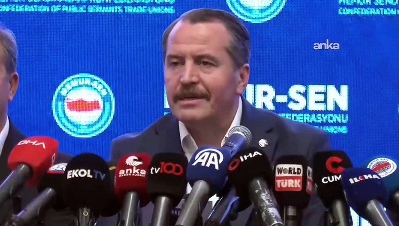 Memur-Sen Genel Başkanı Ali Yalçın:  "Önümüzde hakem süreci var. Hakeme ne bizim ne de kamu görevlilerinin zerre miktarda inancı da güvenci de yoktur"